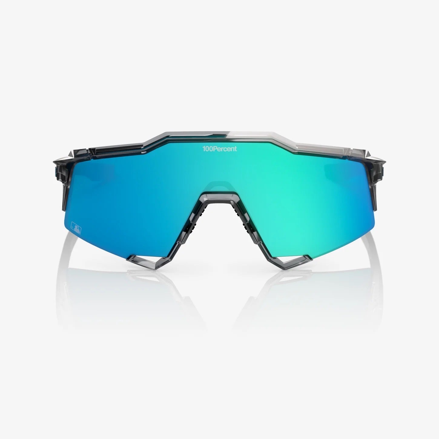 100% SPEEDCRAFT® MLB Authentic Polished Translucent Grey Blue Topaz Mirror Lens