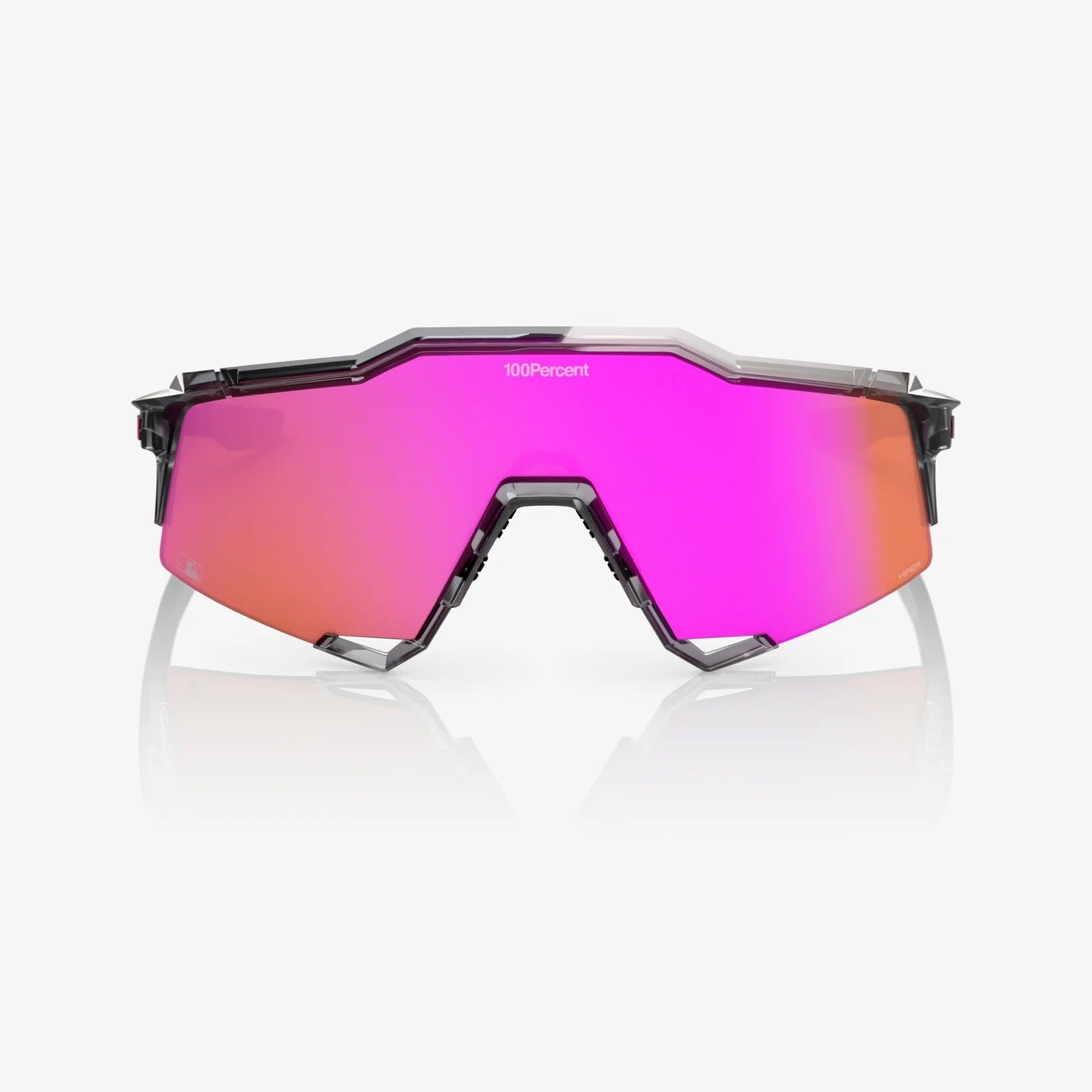 100% SPEEDCRAFT® MLB Authentic Polished Translucent Grey HiPER® Vital Pink Mirror Lens