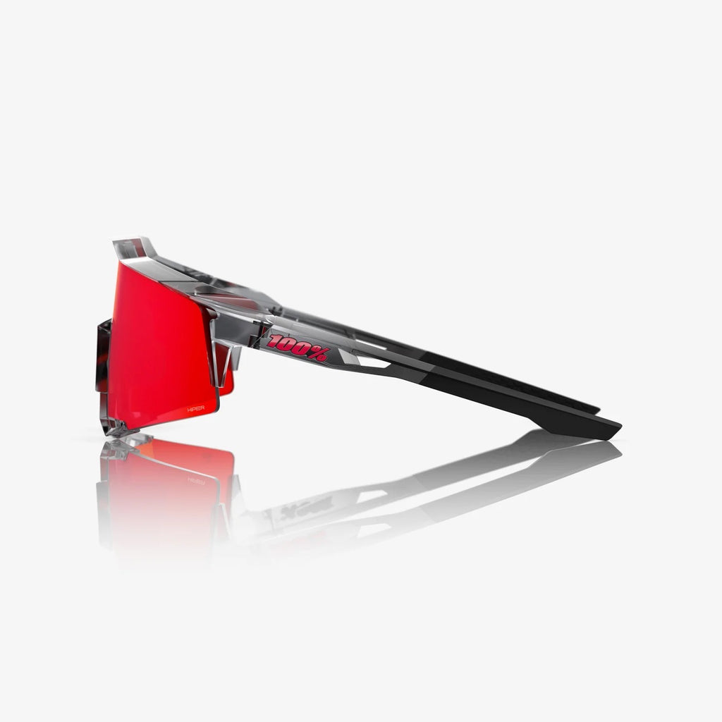 100% SPEEDCRAFT® MLB Authentic Polished Translucent Grey HiPER® Fire Red Mirror Lens