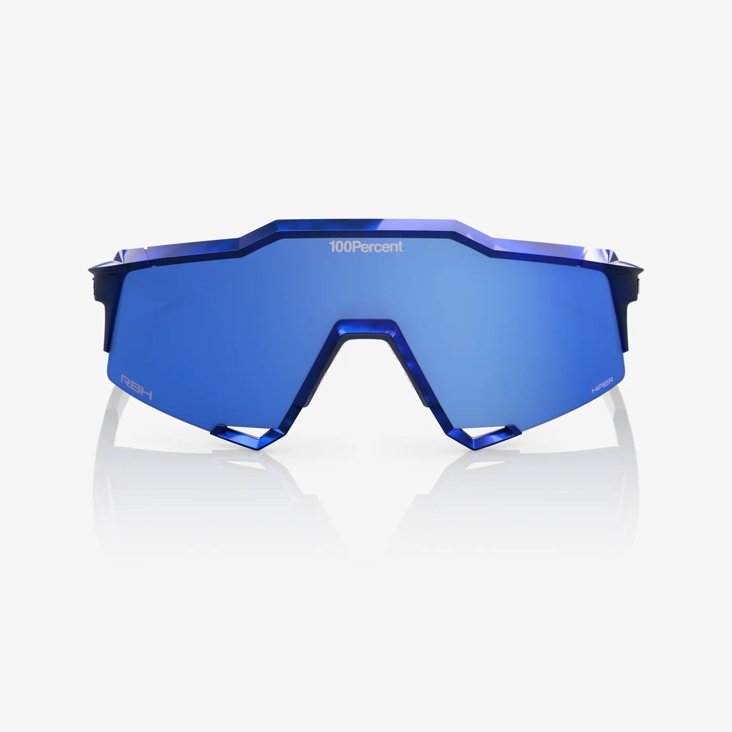 100% SPEEDCRAFT® RBH Gloss Blue Holographic HiPER® Royal Blue Mirror Lens