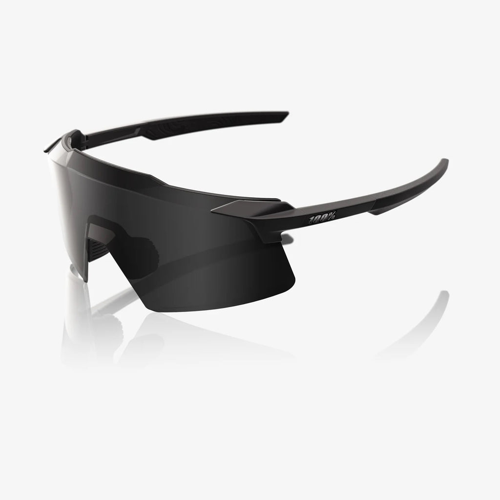 100% AEROCRAFT® Matte Black Black Mirror Lens